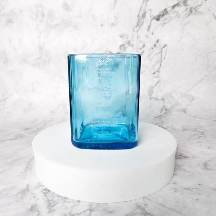 Blue Glassware - Set of 4, Guatemala
