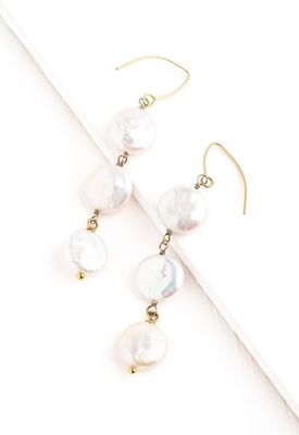 Elegance Freshwater Pearl Earrings, China