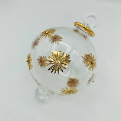Blown Glass Ornament - Starry Sky Gold, Egypt