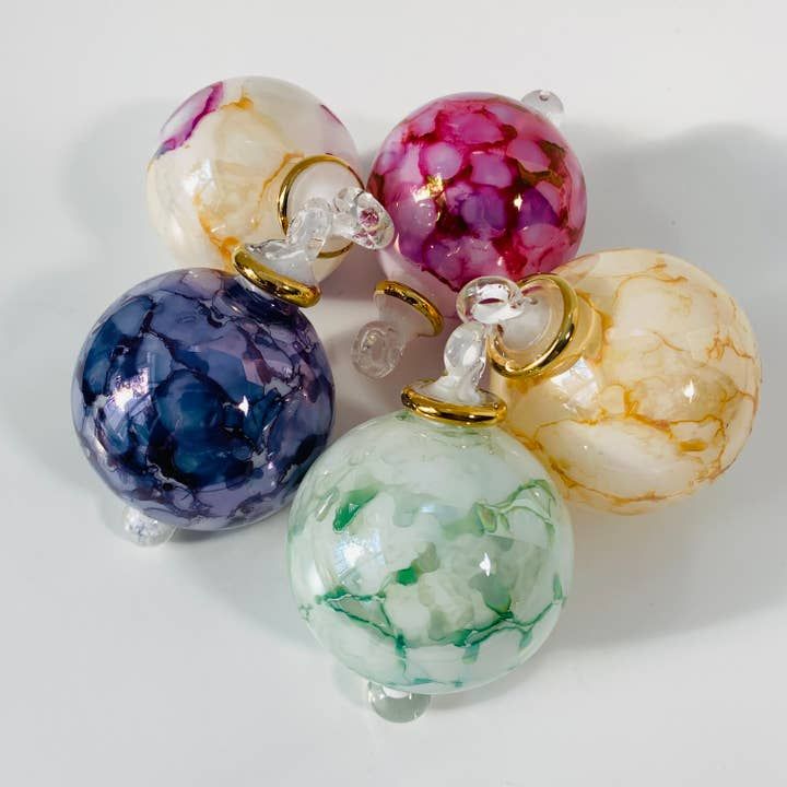 Blown Glass Small Ornament - Splash, Egypt