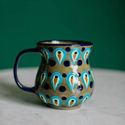 San Antonio Palopo Mug Green, Guatemala
