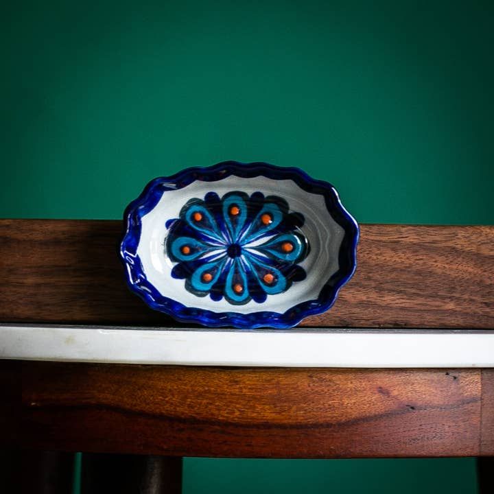 Oval Tapas Dish, Guatemala