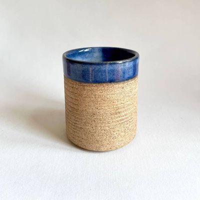 Rustic Blue Tumbler Mug, India