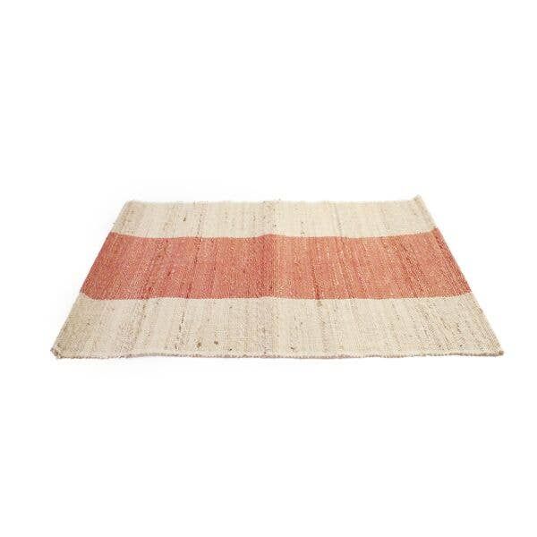 Red Stripe Placemat, India