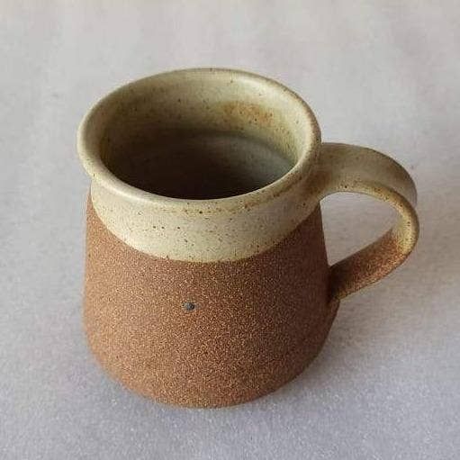 Rustic White Mug Small, India