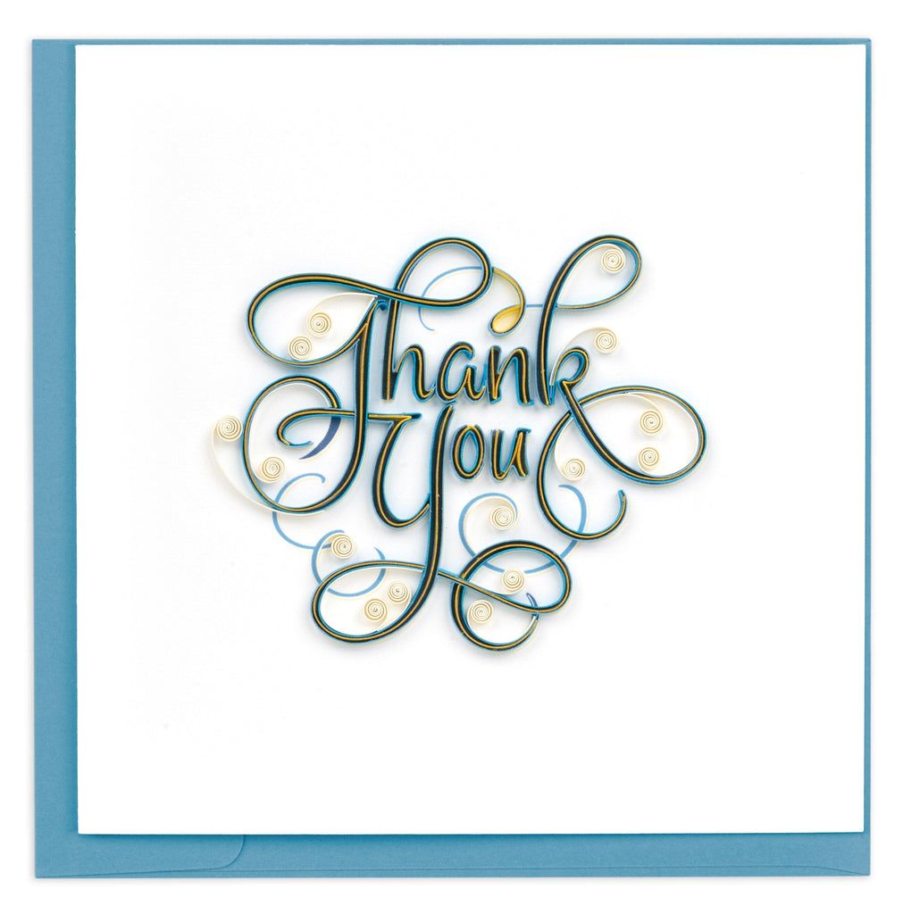 Thank You Quilling Card, Vietnam