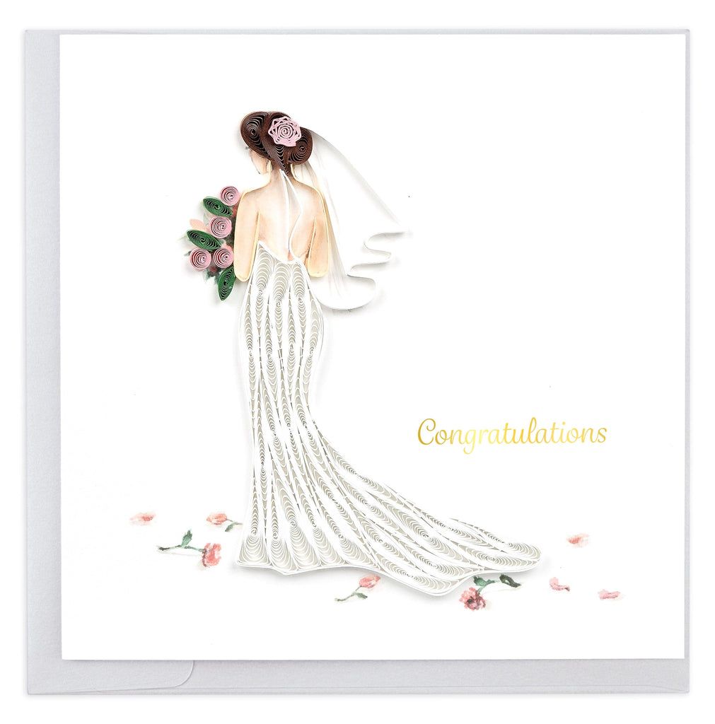 Bride to Be Quilling Card, Vietnam