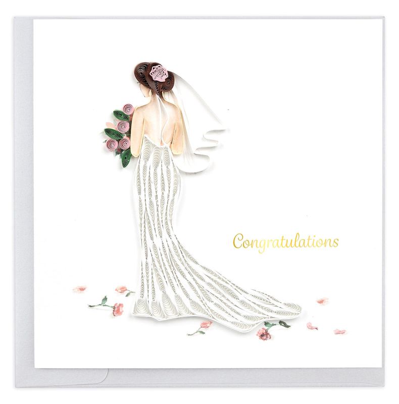 Bride to Be Quilling Card, Vietnam
