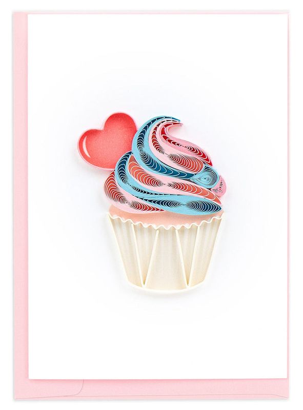 Lovely Cupcake Quilling Card Mini, Vietnam