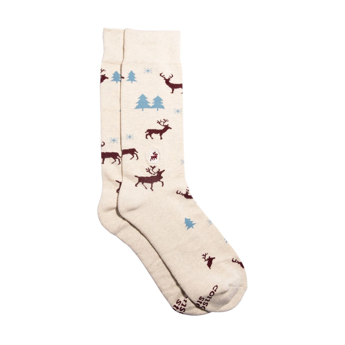 Conscious Step Socks that Protect Caribou, Small