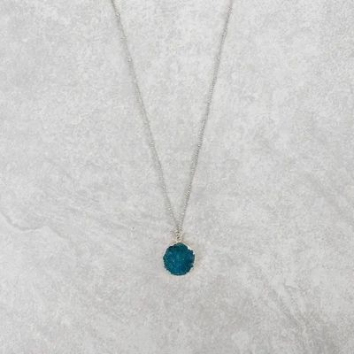 Chattan Geode Pendant Necklace, India