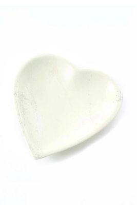 Natural Soapstone Heart Dish, Kenya