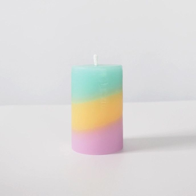 Pillar Candle Blue- India