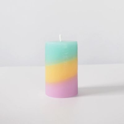 Pillar Candle Blue- India