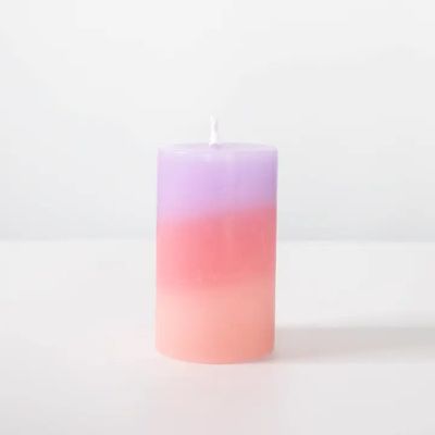 Pillar Candle Purple, India