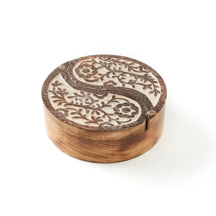 Antique Finish Pivot Box, India
