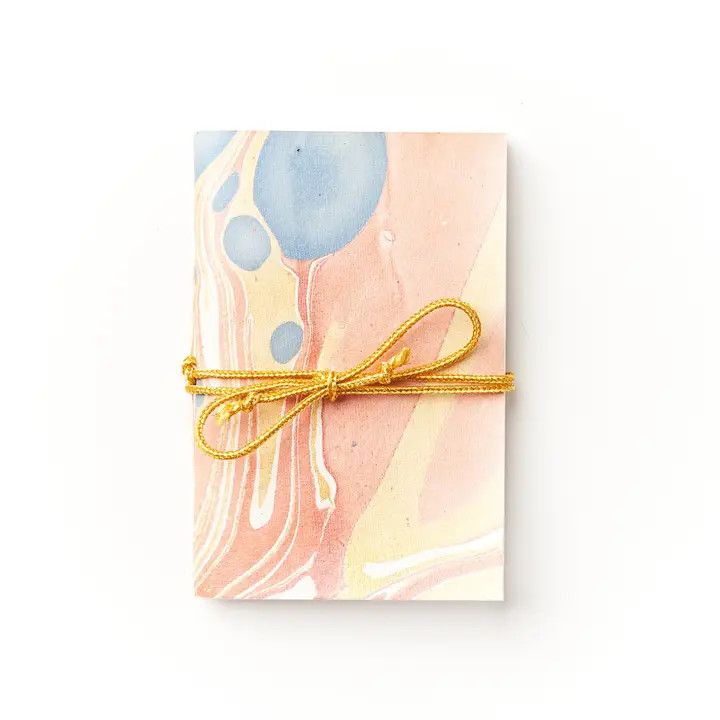 Nikhila Marbled 5x7 Journal Recycled Paper, India