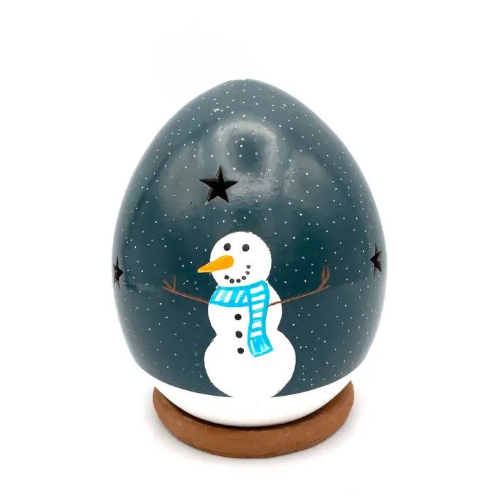 Snowman Luminary, Nicaragua