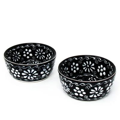 Encantada Pottery Salsa- Dip Bowl, Mexico