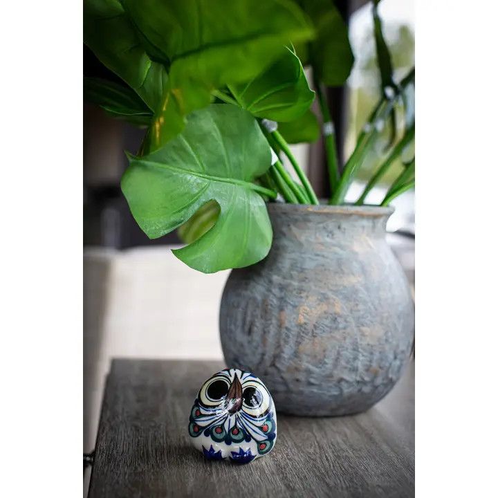 Medium Ceramic Owl, Guatemala