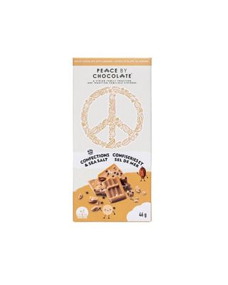 Peace Bar Gold With Sea Salt &amp; Crispearls, Peace By Chocolate