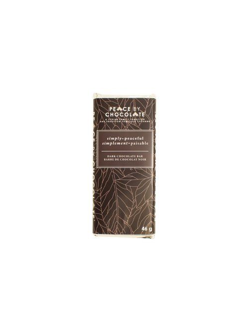 Simply Peaceful Dark Bar, Peace By Chocolate