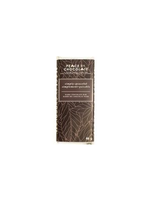 Simply Peaceful Dark Bar, Peace By Chocolate