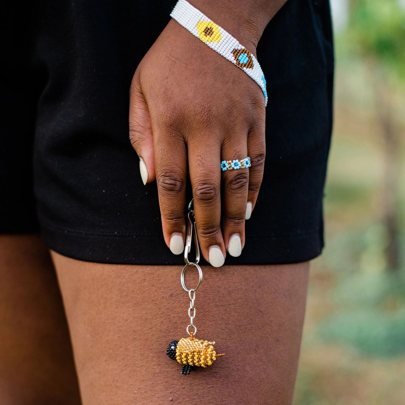 Bee Keychain, Guatemala