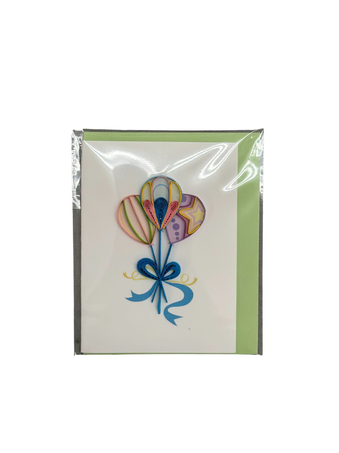 Colorful Balloons Mini Quilling Card, Vietnam