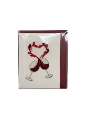 Toast To Love Mini Quilling Card, Vietnam