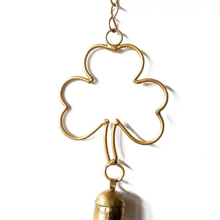 Mini Shamrock Wind Chime, India