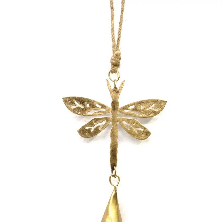 Mini Dragonfly Wind Chime, India