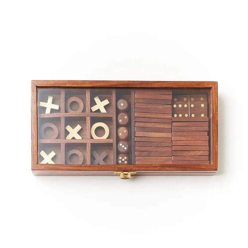 Rosewood Game Set 3-in-1, India