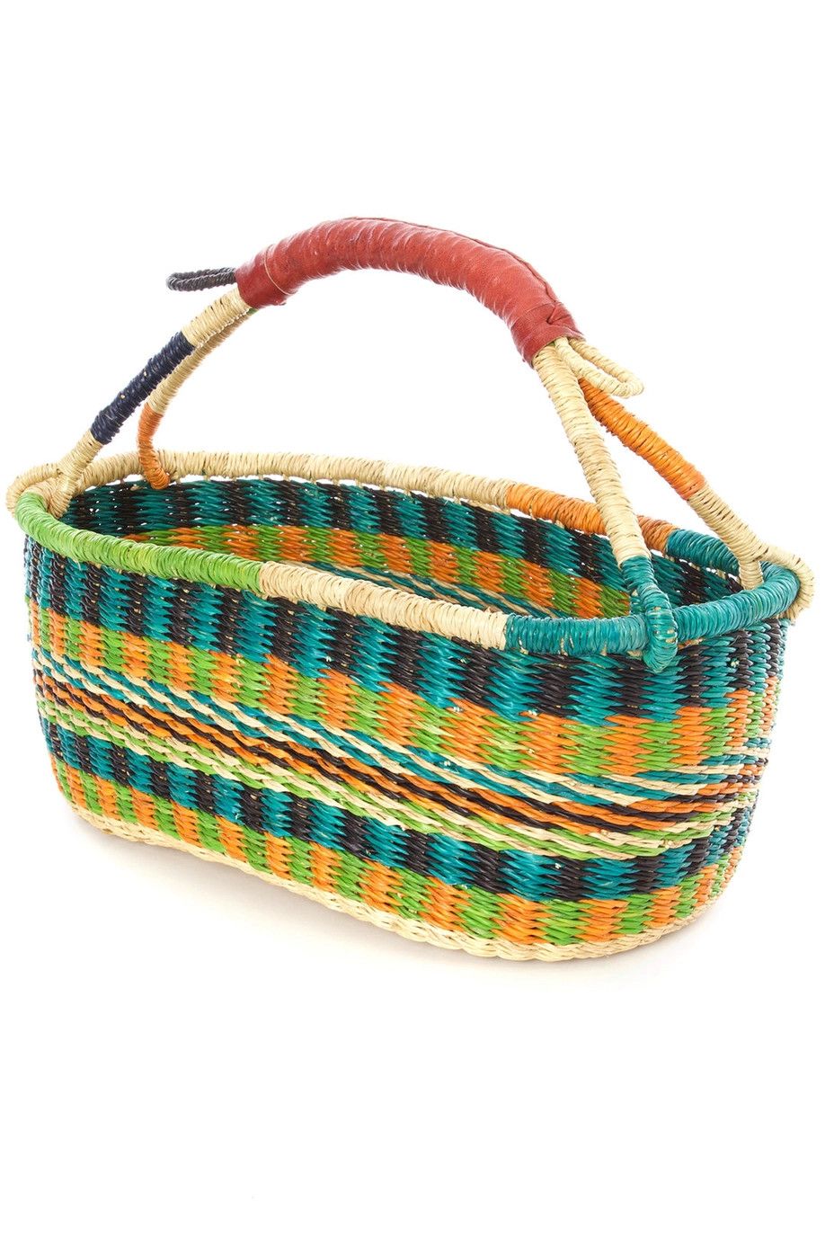 Assorted Ghanaian Bolga Berry Picking Basket, Ghana