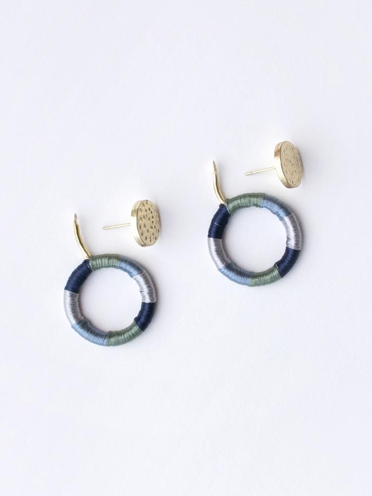 Vibrant Threads Studs Blue, India