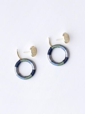 Vibrant Threads Studs Blue, India