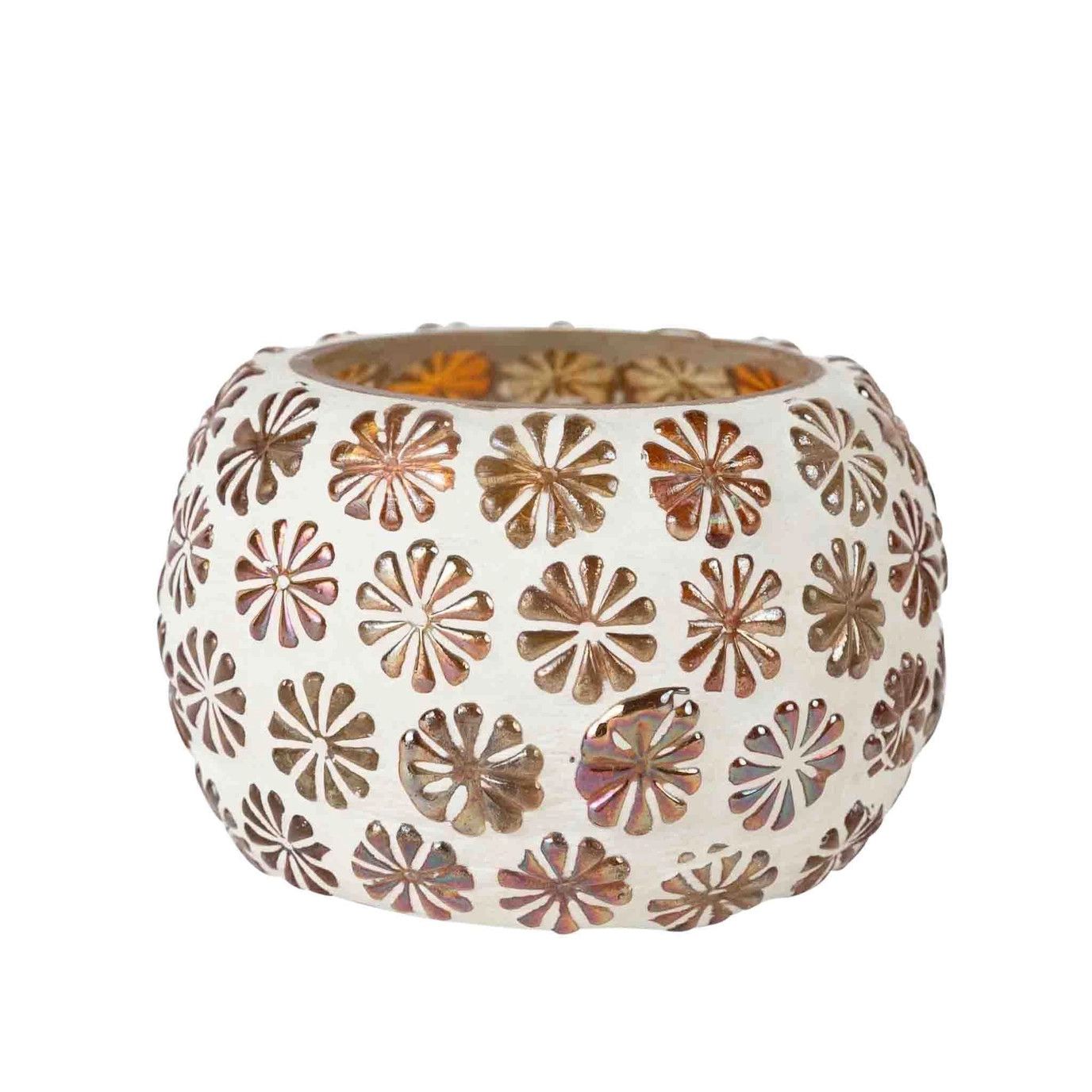 Chamakana Candleholder-Yellow, India