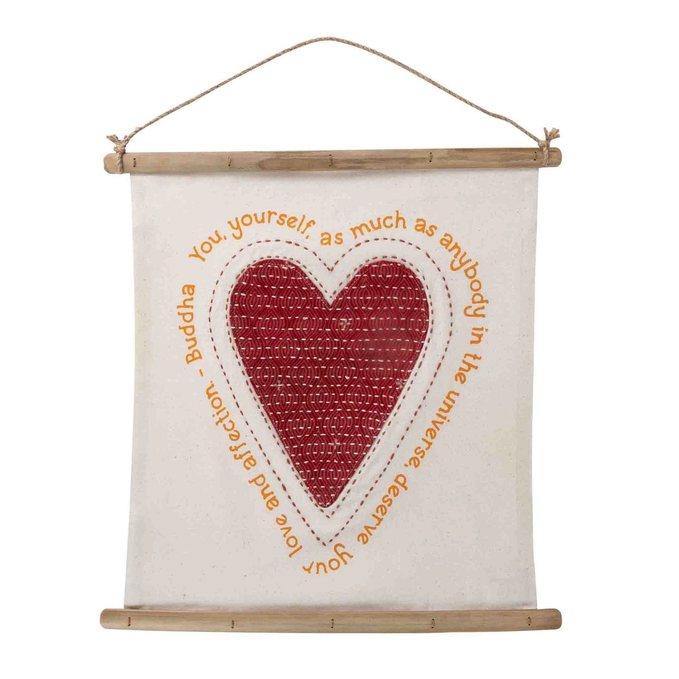 You Deserve Love Anahata Wall Hanging, Bangladesh