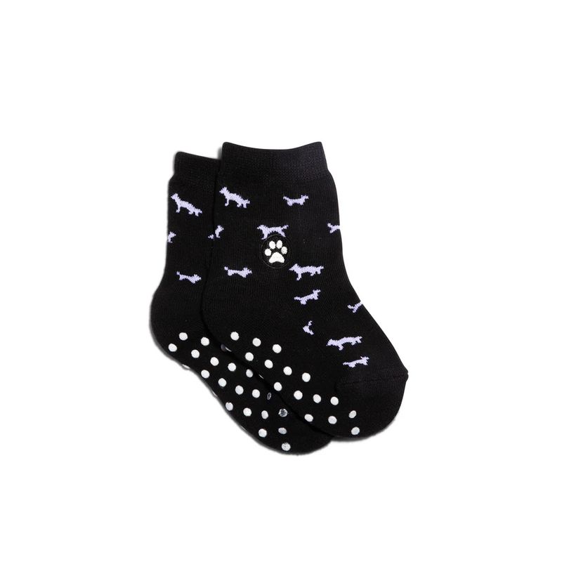 Kids Socks that Save Dogs, Blue, Preschool