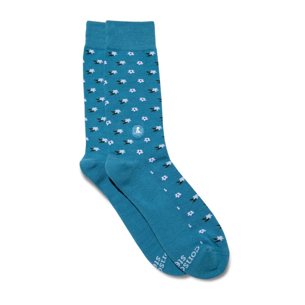 Socks That Find Cure, Flower, Medium