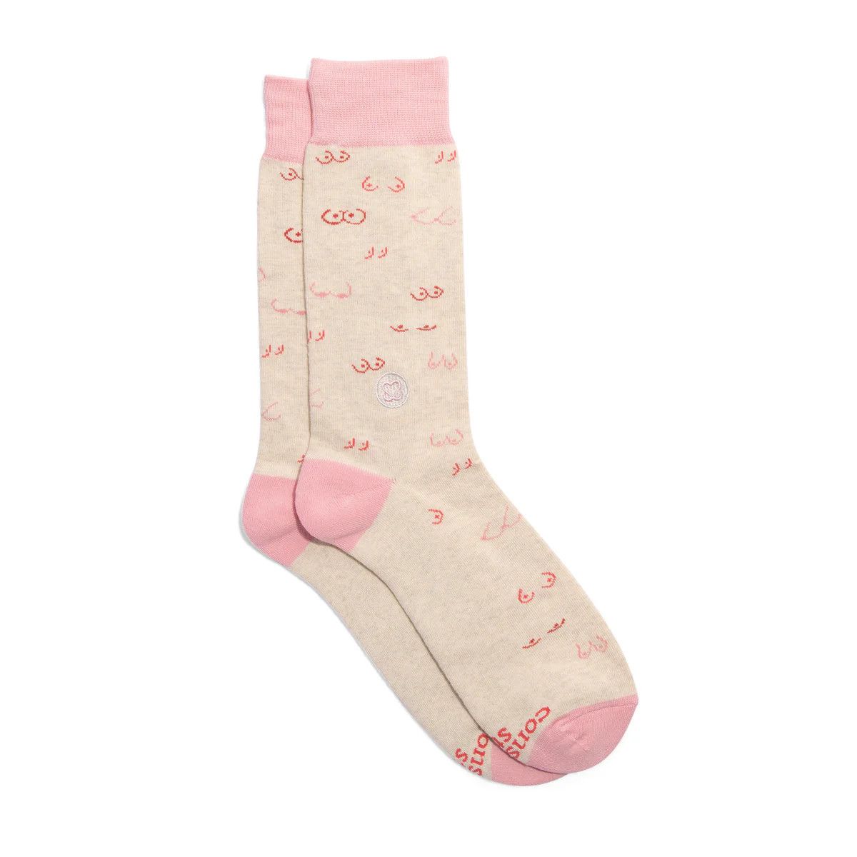 Socks That Support Self-Checks, Breast, Small