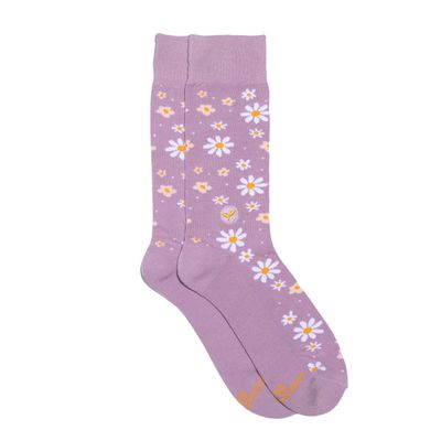 Socks That Plant Trees, Daisies, Medium