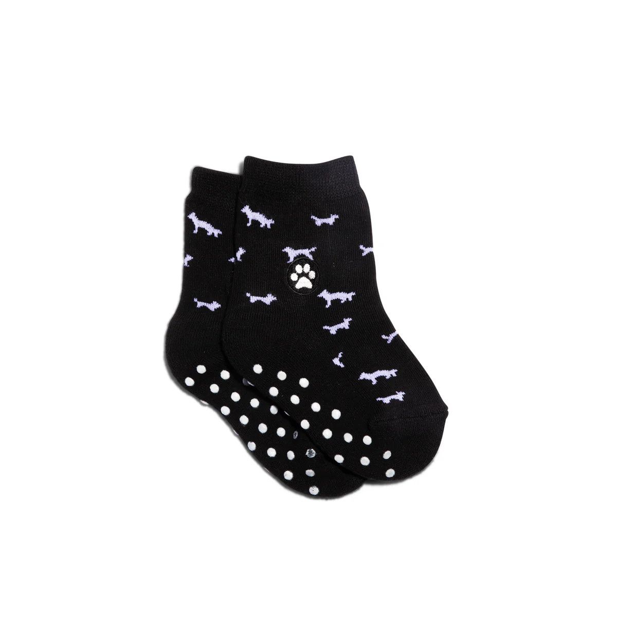 Kids Socks That Save Dogs, Navy, Toddler