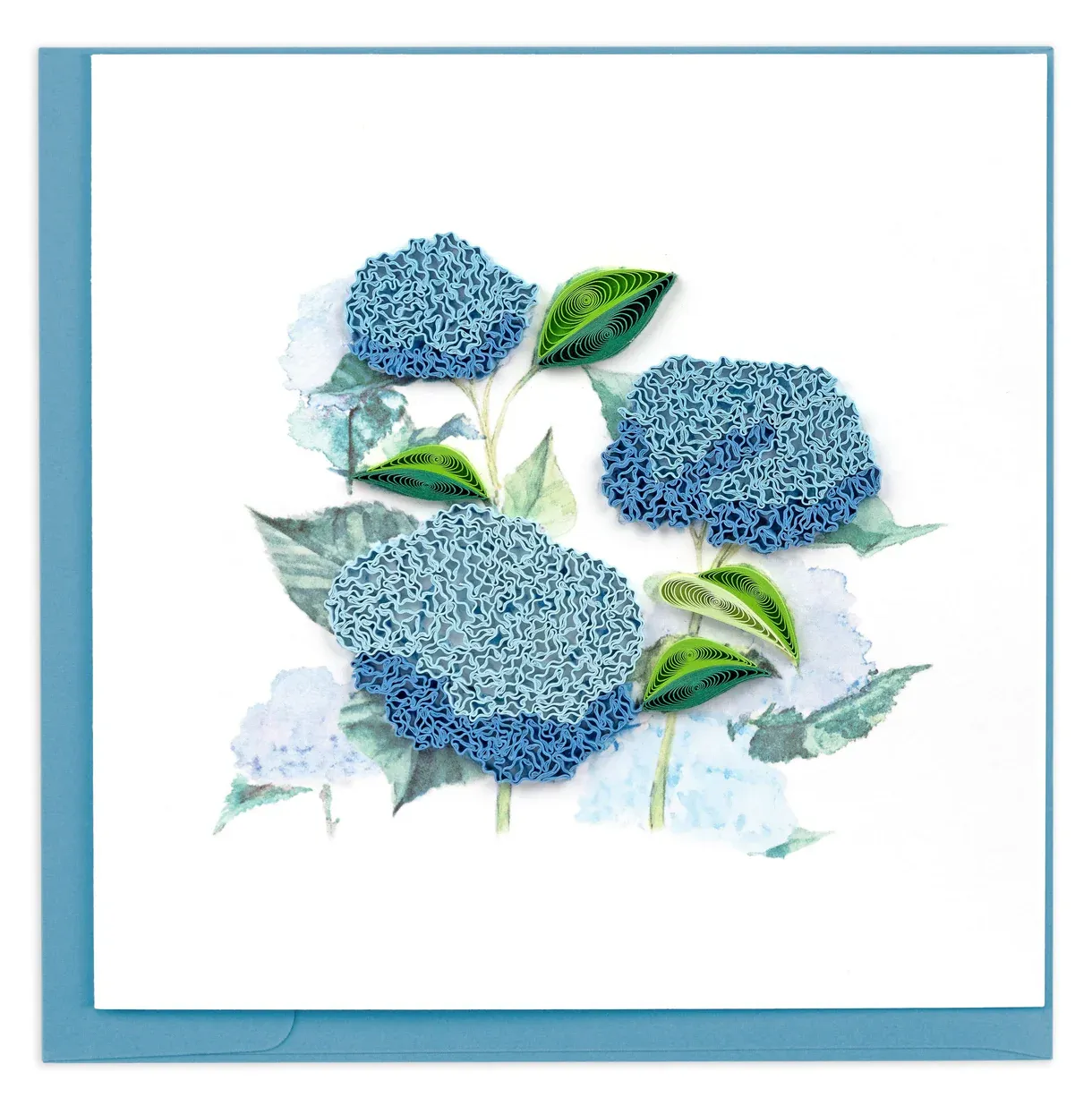 Wild Hydrangeas Quilling  Card, Vietnam