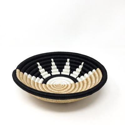 Zubita Bowl- Black 7&quot;, Rwanda