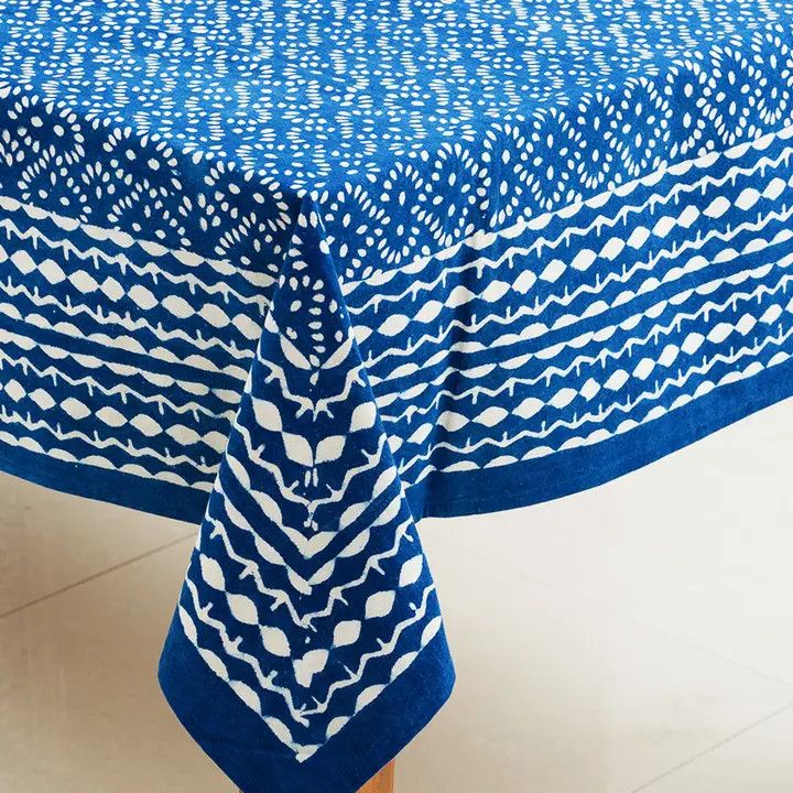 Indigo Tablecloth, India