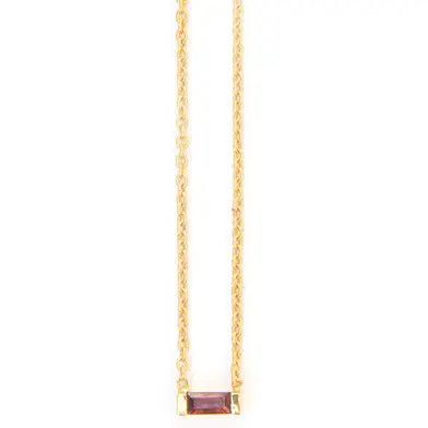 Brass Prism Necklace, India
