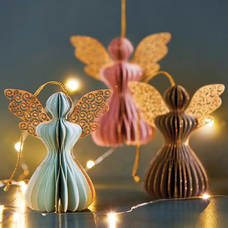 Pastel Angel Ornament, India