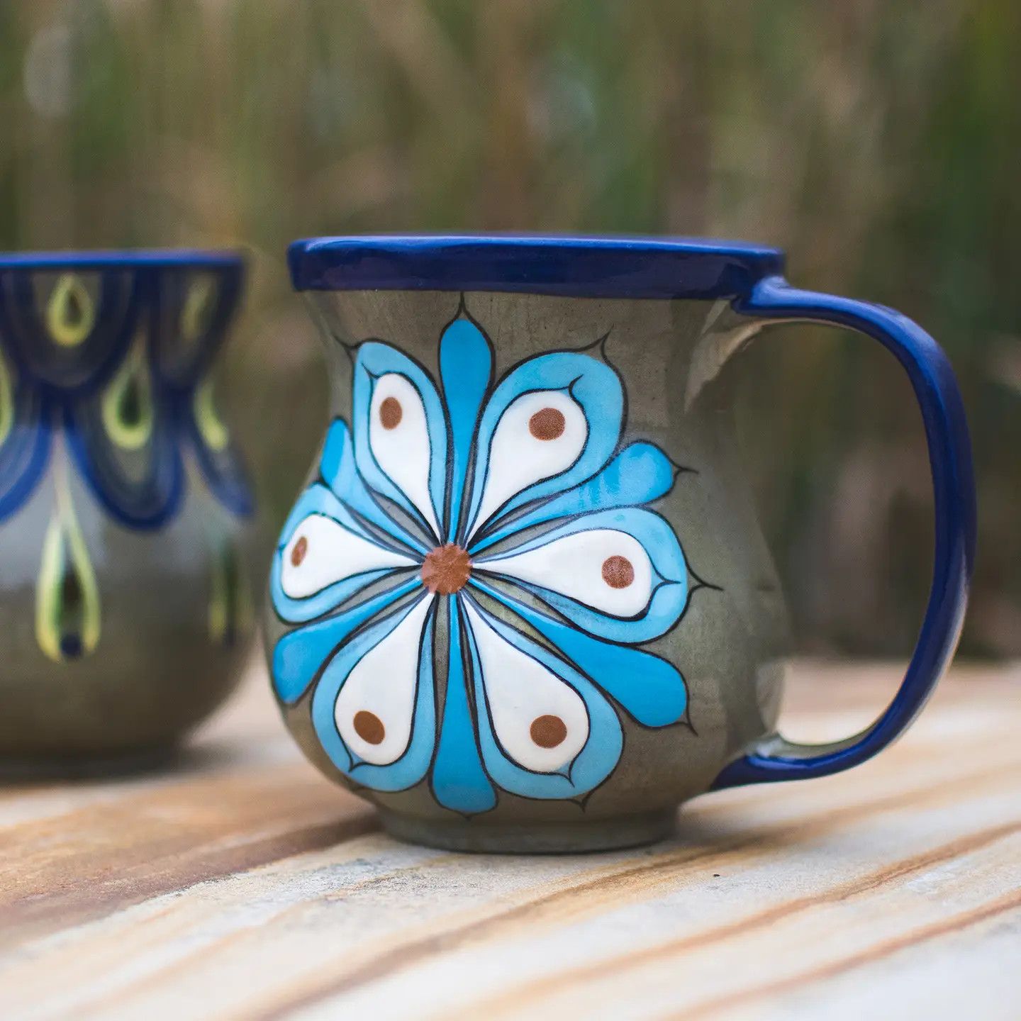 Floral Coffee Cup, Guatemala