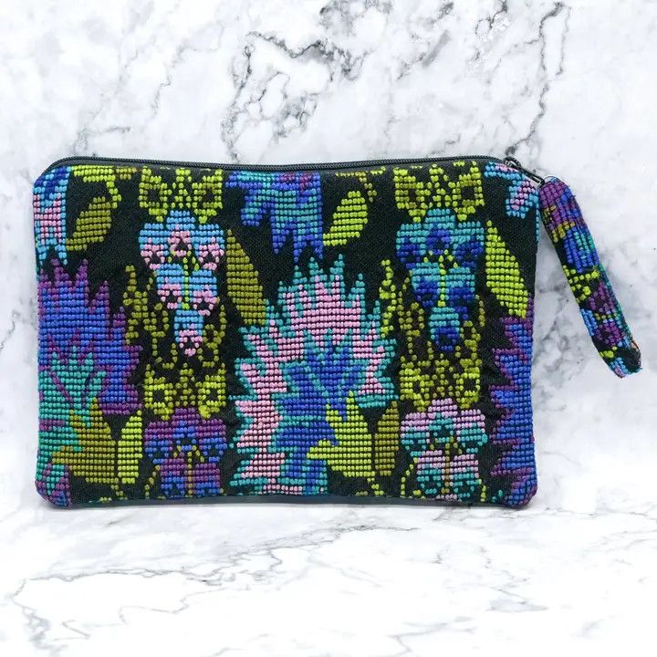Cecilia Cosmetic Bag, Guatemala